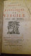 Les Bucoliques De VIRGILE Veuve Claude Thiboust 1691 - Tot De 18de Eeuw