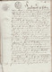 Calvados 1817-1818 - Archives De La Marquise De Balleroy Reliées Dans Une Chemise (d'époque !) 21 Scan - Timbri Generalità