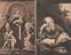 DRESDNER Galerie Koninck Der Eremit Et Holbein Madonna Rare - Paintings