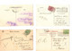 BRUSSEL - BRUXELLES - Lot 4 Kaarten - Lot De 4 Cartes  - Verzonden - Envoyées - 1909 - 1908 - 1910 - Lots, Séries, Collections