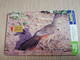 URUGUAY CHIPCARD  BIRD /VOGEL  $25  CHARATA           Nice Used Card    **4522** - Uruguay