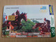 URUGUAY CHIPCARD  SPORTS    $50  JORGE FERNANDEZ  DEPORTES ECUESTRES HORSE JUMPING            Nice Used Card    **4547** - Uruguay