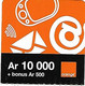 @+ Madagascar - Recharge GSM Orange - Ar 1000 (Val : 31/12/2016) - Ref : MG-ORA-REF-0004B - Madagaskar