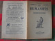 10 N° De "Les Humanités". Hatier 1929-1930. Revue D'enseignement Secondaire Et D'éducation. Classe De Lettres - 18 Ans Et Plus