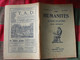 4 N° De "Les Humanités". Hatier 1933. Revue D'enseignement Secondaire Et D'éducation. Classe De Lettres - 18+ Years Old