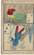 CARTE à JOUER Circa 1890  Le Bateleur Le Feu   Cups And Ball  Magie Prestidigitation - Unclassified