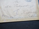 DR Sudetenland 4.11.1938 Postsache Stempel L1 Postamt Tetschen A.d. Elbe Und Aptierter Stempel Tetschen - Sudetenland