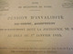 Pension D'Invalidité/Michel Frigout/ Soldat 131éme RI/Tuberculose Pulmonaire/Hors Guerre 14-18/St OUEN//1934     AEC186 - 1939-45