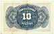 ESPAÑA - 10 Pesetas - Emission 1935 ( 1936 ) - Pick 86 - SIN Serie - Silver Certificate - 10 Peseten