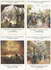 6 Cartes EXPOSITIONS UNIVERSELLES -exposition Universelle 1855 1867 1878 1889 1900 1931 - Publicité -Loubet Napoléon III - Exhibitions