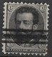 Spain 1870 King Amadeo 12 Cents De Peseta UNISSUED Stamp, BLACK PERF PROOF - Proeven & Herdrukken