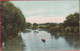 ANGLETERRE BEDFORDSHIRE BEDFORD VIEW FROM SUSPENSION BRIDGE - Bedford