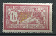 20701 FRANCE N°121** 1F Lie-de-vin Et Olive Type Merson  1900  TB - 1900-27 Merson