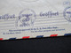 Delcampe - USA 1940 Zensurbeleg OKW Zensurstreifen Geöffnet / Mehrfachzensur Trans Atlantic Air Mail Brooklyn - Oberfranken - Lettres & Documents