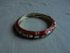 Vintage - Bijou Fantaisie - Bracelet Rouge - Armbänder