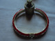 Delcampe - Vintage - Bijou Fantaisie - Bracelet Rouge - Bracelets