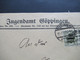 Altdeutschland Württemberg 16.7.1923 Dienstmarken Nr. 165 MeF Dienstbrief Vom Jugendamt Göppingen - Brieven En Documenten