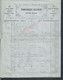 FACTURE SUR TIMBRE FISCAUX DE 1872 DE PARINAUD ALEXIS MAITRE MAÇON PLÀTRE TUILES ECT À BELLAC 2 PAGES : - Sonstige & Ohne Zuordnung