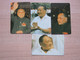 Fake Magnetic Phonecard, Chairman Deng, Set Of 4, In Folder - Zambia