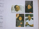 Fake Magnetic Phonecard, Chairman Deng, Set Of 4, In Folder - Zambia