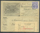 N°71 - 5 Centimes Exposition De Bruxelles, Obl. Sc BRUXELLES 3 Sur Lettre Du 15 Mai 1897 Vers L'Italie (+  Etiquette Al - 1894-1896 Expositions