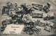 Souvenir De Toul - Multivues, Fleurs - Edition Gerdolle Et Briquet - Carte De 1916 - Santé