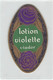 012081 "LOTION VIOLETTE - VIADOR"  ORIG LABEL - Labels