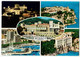 Monaco, Monte Carlo - Mehransichten, Panoramakarten