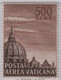 Vaticano - 1953 Pontificato Pio XII - AEREA "Cupoloni" S.cpl 2v MNH** (rif. A22/A23 Cat. Unif) - Luftpost