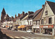 18 Aubigny Sur Nere La Rue Du Prieuré Voiture Auto Citroen 2cv 2 Chevaux Renault 4L - Aubigny Sur Nere