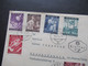 1954 Gesundheitsfürsorge Nr. 999 / 1004 Satzbrief FDC Ersttag Echt Gelaufen Wien 1 - Bischofsheim Kreis Hanau - Covers & Documents
