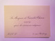 2021 - 433  FAIRE-PART Du Mariage Du Comte De ROCHEFORT D'AILLY Et Jehanne De GARIDEL-THORON  1937   XXX - Mariage