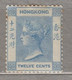 HONG KONG 1902 Victoria 12c MVLH(**) Mi 59 #17198 - Nuovi