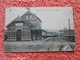 Cpa Hoeylaert Hoeilaart Gare Station Colorisé - Hoeilaart
