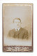 GARRIGOU HENRI NE EN 1890 A CAHORS - DOMICILE PERPIGNAN AU 20 RUE 15 DEGRES - CDV PHOTO SIGNATURE - Identified Persons
