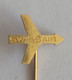 Airplane (Avion / Flugzeug) SWISSAIR - Switzerland Airlines   PINS BADGES P4/6 - Avions