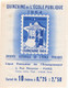 CARNET COMPLET QUINZAINE DE L'ECOLE PUBLIQUE 1964 - Blokken & Postzegelboekjes
