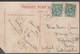 1908. CANADA. 2 Ex 1 CENTS. ST. JOHN WEST MR 6 08. Post Card (folds) Motive: Immigran... (Michel 77) - JF413439 - Brieven En Documenten