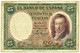 ESPAÑA - 25 Pesetas - 25.04.1931 - Pick 81 - Vicente Lopez - II Republica - 25 Pesetas