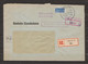 R-Brief, Zentraleinkaufsamt Der Deutschen Eisenbahnen 22b Speyer-Rhein. Stempel "Gebühr Bezahlt" Und Speyer 1.2.49 - Other & Unclassified