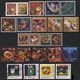 Delcampe - New Zealand (01) About 180 Different Christmas Stamps 1960-2008. Mint & Used. Hinged - Other & Unclassified