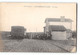 CPA 40 Biscarrosse Plage La Gare Et Le Train Tramway - Biscarrosse