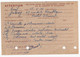 PARIS RP Carte Postale Entier IRIS Sans Valeur Correspondance Commerciale Chambre De Commerce Beauvais Ob 1941 Yv SV CP3 - Postales Tipos Y (antes De 1995)