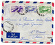LIBAN -1959--Lettre De BEYROUTH  Pour St DENIS (France)...timbres....cachets.........à Saisir - Liban