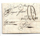 CH035 / SCHWEIZ - Winterthur In Schreibschrift 1831 Par Belfort Nach Paris - ...-1845 Préphilatélie