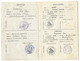 1938 BELLECOMBE EN BAUGES (SAVOIE) - DARVEY NE A LESCHERAINES 1909 (FACTEUR) ET BOUVIER BERTHET NE EN 1919 - LIVRET - Documents Historiques