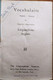 Linguaphone Anglais_Vocabulaire Anglais-Français Du Cours De Conversation_The Linguaphone Institute_1950? - Englische Grammatik