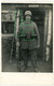 14-18.WWI Fotokarte- Deutscher Soldat . Stellung Landwehr Landsturm Stahlhelm Bajonett Gasmaske.Top !!! Details !!! - 1914-18