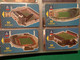 Set 4  Phonecards  From Sweden For European Football Championship 4 Stadiums,Solna,Goteborg,Norrkoping,Malmo 1992 - Sweden