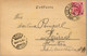 5077  - Wien , Jubiläums Ausstellung 1898 , Stempel , Süd Avenue - Gelaufen 1898 - Wien Mitte